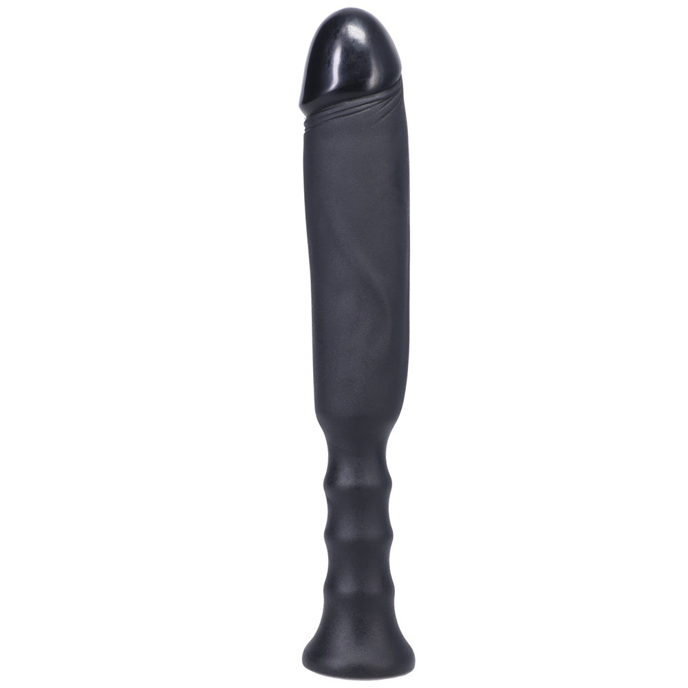 Tantus Anaconda Ergonomic Handle Dildo Onyx - Zateo Joy