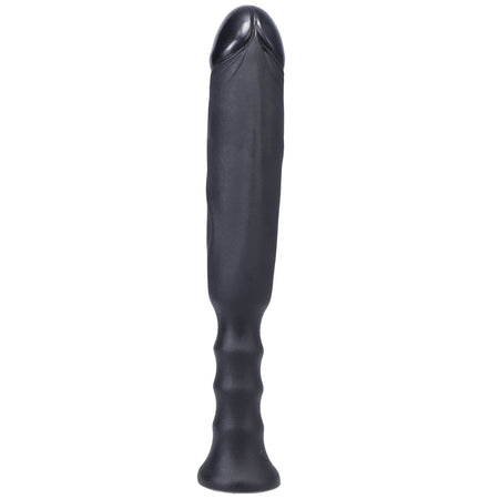 Tantus Anaconda Ergonomic Handle Dildo Onyx - Zateo Joy