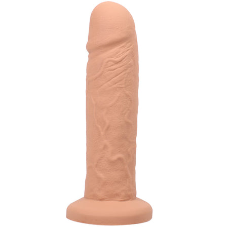 Tantus Sam O2 Vibrating Dual Density Dildo Kit Caramel (Bag) - Zateo Joy