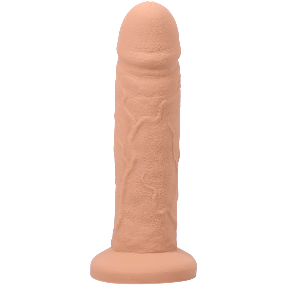 Tantus Sam O2 Vibrating Dual Density Dildo Kit Caramel (Bag) - Zateo Joy