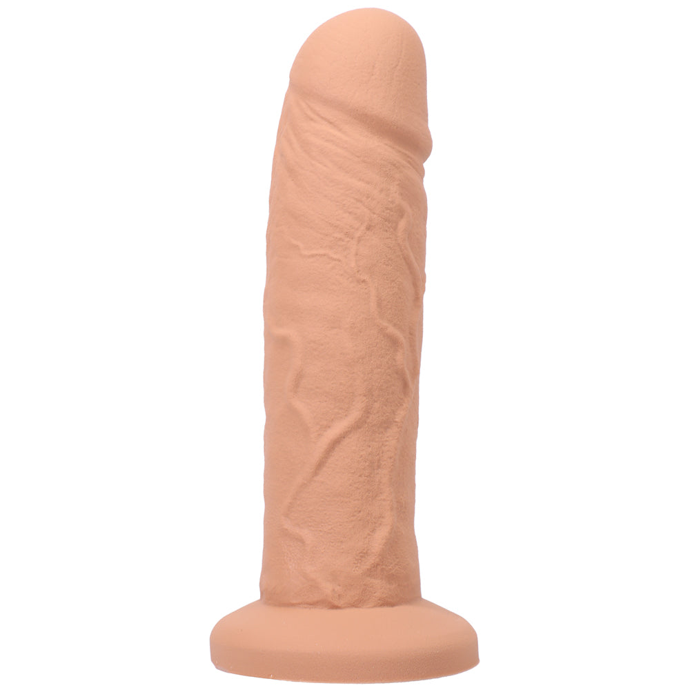 Tantus Sam O2 Vibrating Dual Density Dildo Kit Caramel (Bag) - Zateo Joy