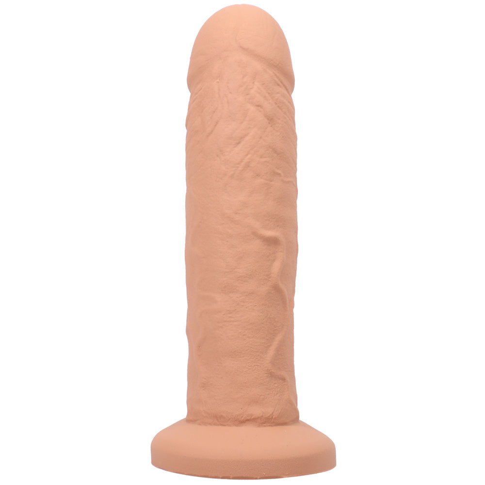 Tantus Sam O2 Vibrating Dual Density Dildo Kit Caramel (Bag) - Zateo Joy