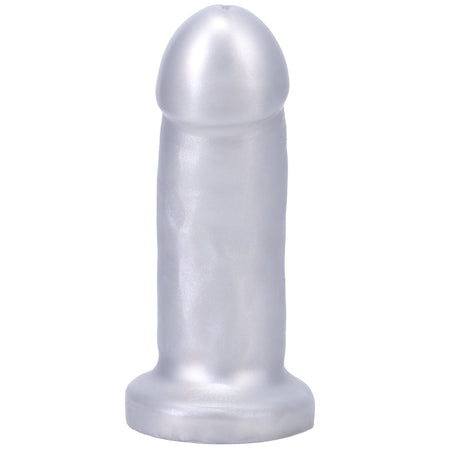 Tantus They/Them Super Soft Dildo Silver - Zateo Joy