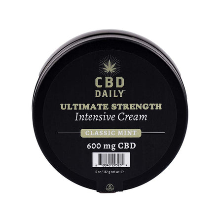 Earthly Body CBD Cream Mint 5 oz. - Zateo Joy