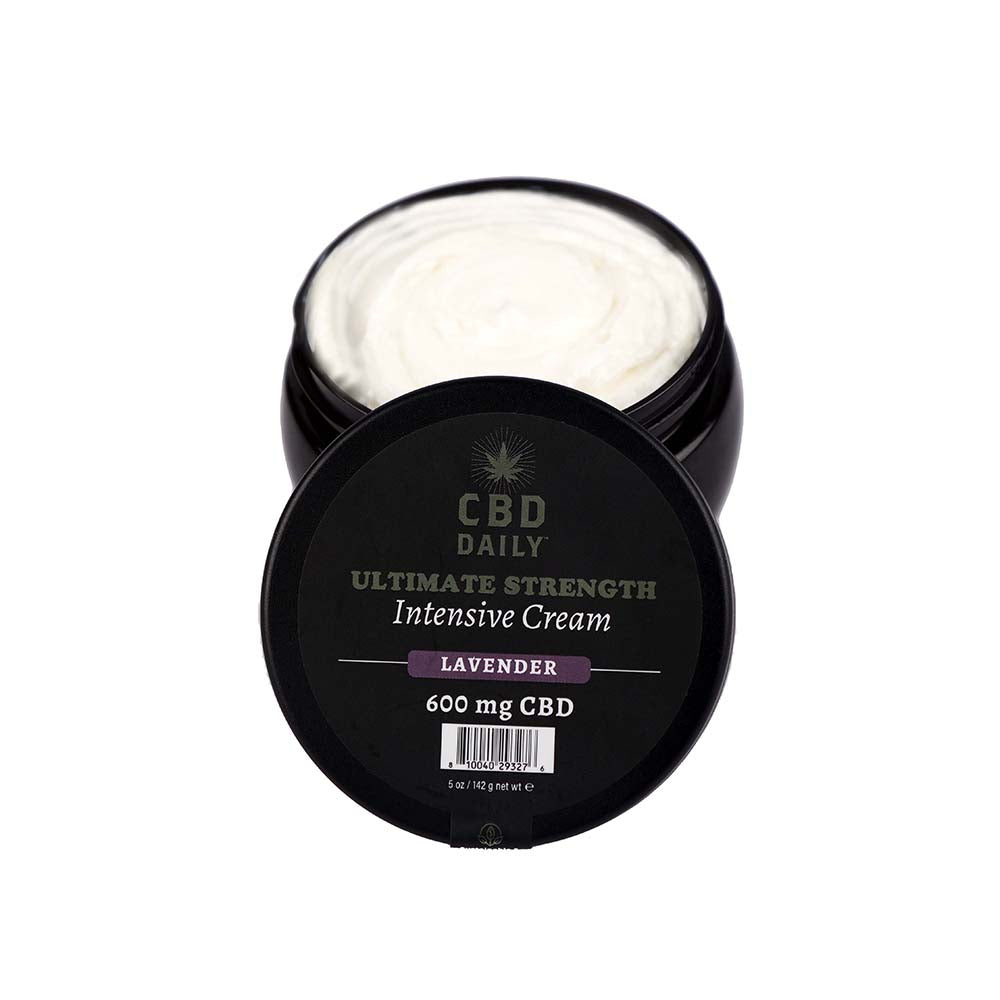 Earthly Body CBD Cream Lavender 5 oz. - Zateo Joy