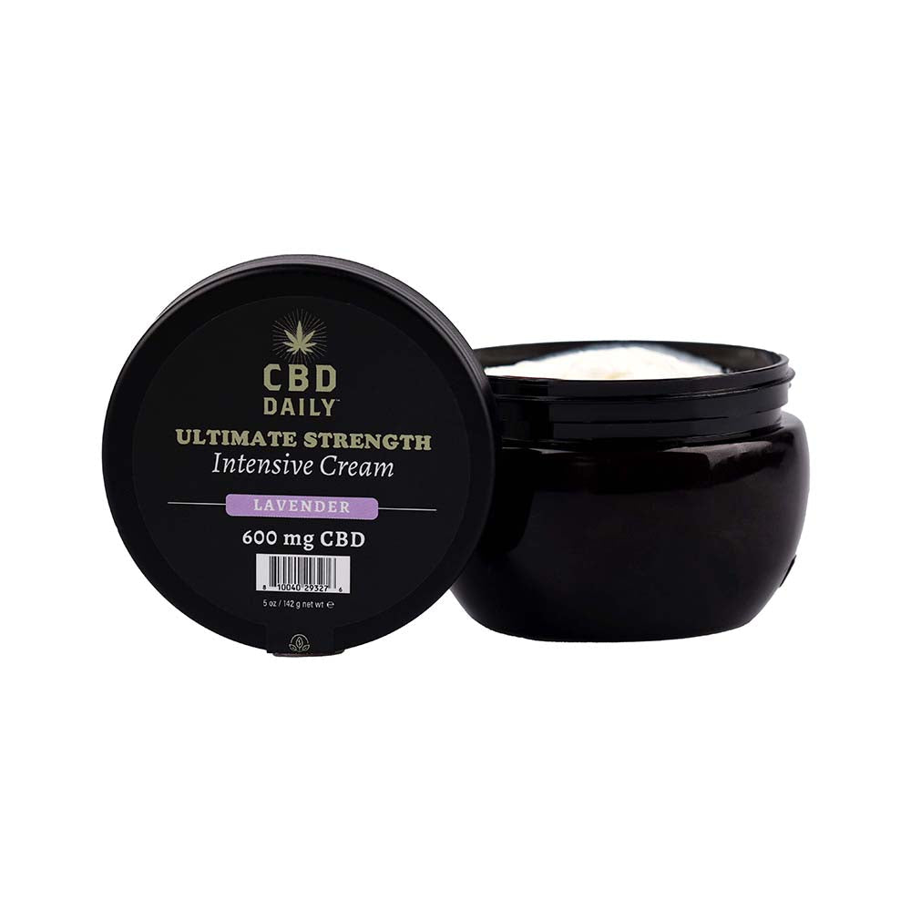 Earthly Body CBD Cream Lavender 5 oz. - Zateo Joy