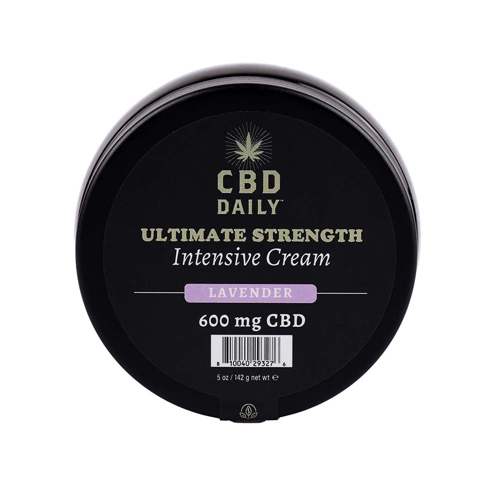 Earthly Body CBD Cream Lavender 5 oz. - Zateo Joy