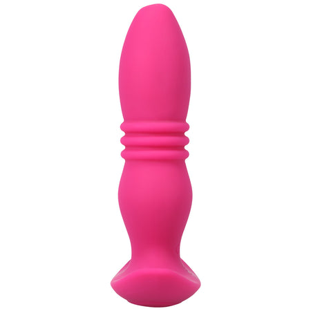 A-Play RISE Rechargeable Silicone Anal Plug with Remote Pink - Zateo Joy