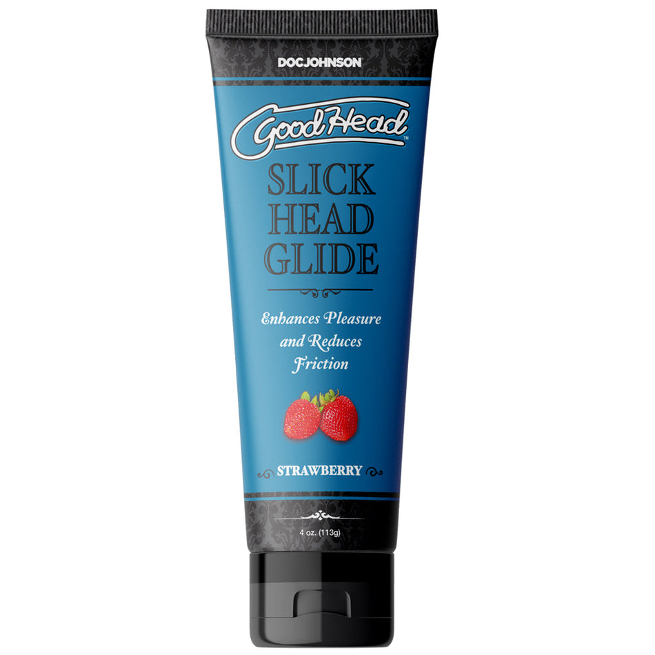 GoodHead Slick Head Glide Strawberry 4 oz. Bulk - Zateo Joy