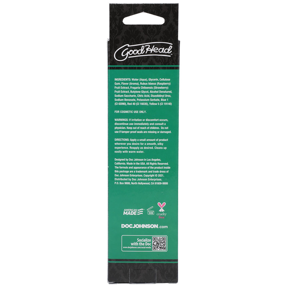 GoodHead Oral Delight Gel Chocolate Mint 4 oz. - Zateo Joy