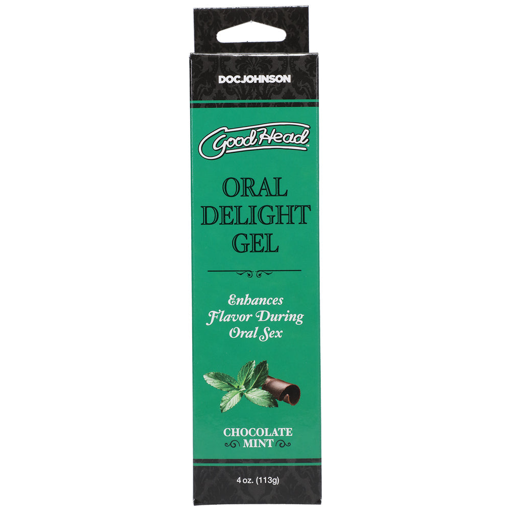 GoodHead Oral Delight Gel Chocolate Mint 4 oz. - Zateo Joy