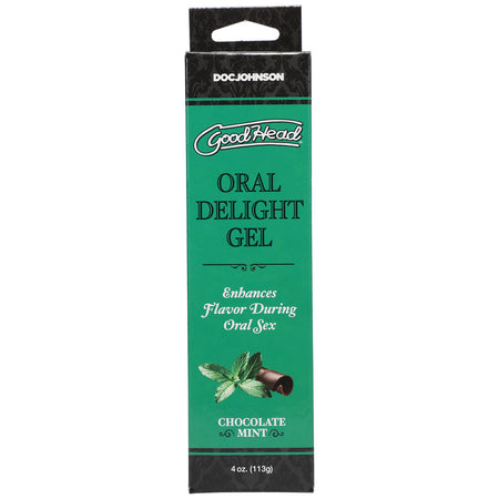 GoodHead Oral Delight Gel Chocolate Mint 4 oz. - Zateo Joy