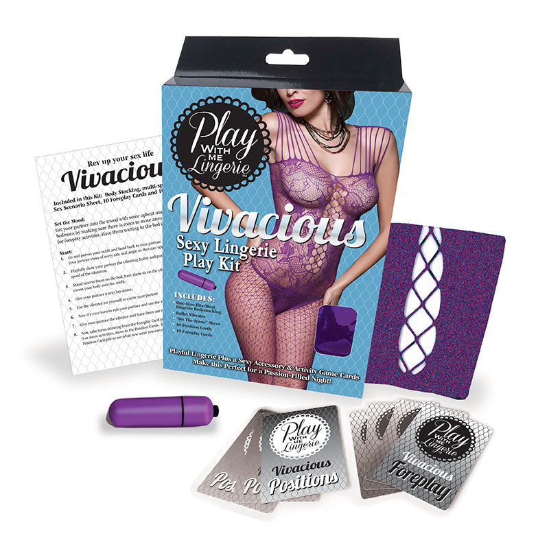 Play With Me Vivacious Lingerie Kit - Zateo Joy