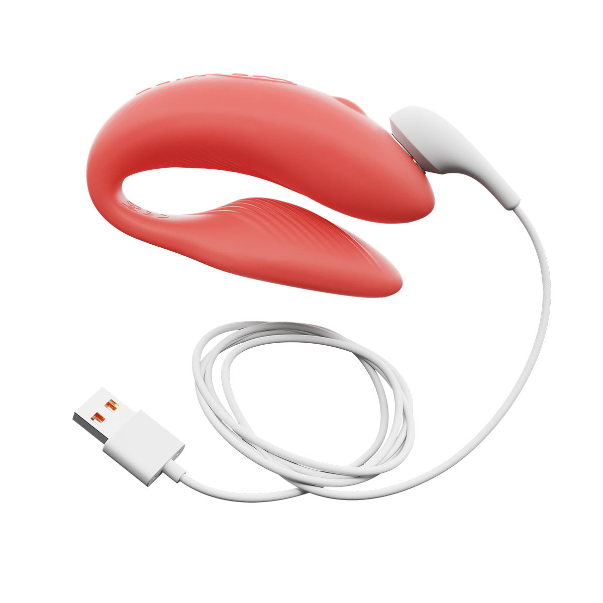 We-Vibe Chorus Rechargeable Remote-Controlled Silicone Couples Vibrator Crave Coral - Zateo Joy