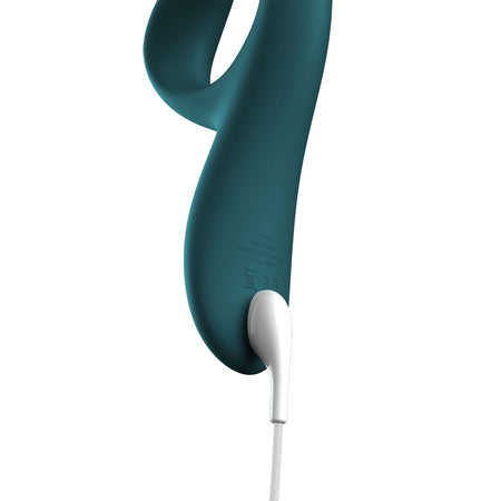 We-Vibe Date Night Special Edition Couple's Vibrator Set (Nova 2 & Pivot) Green Velvet - Zateo Joy