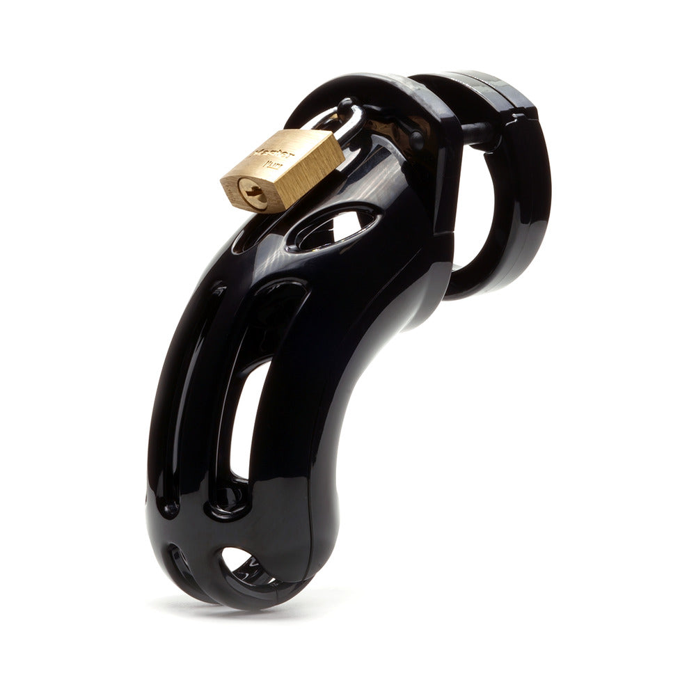 The Curve Black Male Chastity Device - Zateo Joy