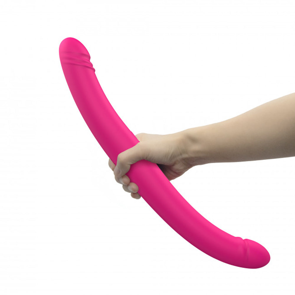 Dorcel Orgasmic Double Do Rechargeable Thrusting & Vibrating Double Dildo Pink - Zateo Joy