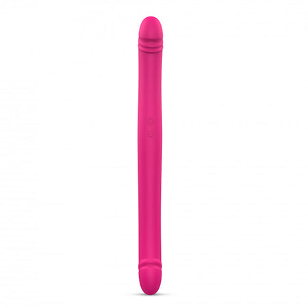 Dorcel Orgasmic Double Do Rechargeable Thrusting & Vibrating Double Dildo Pink - Zateo Joy