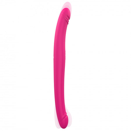 Dorcel Orgasmic Double Do Rechargeable Thrusting & Vibrating Double Dildo Pink - Zateo Joy