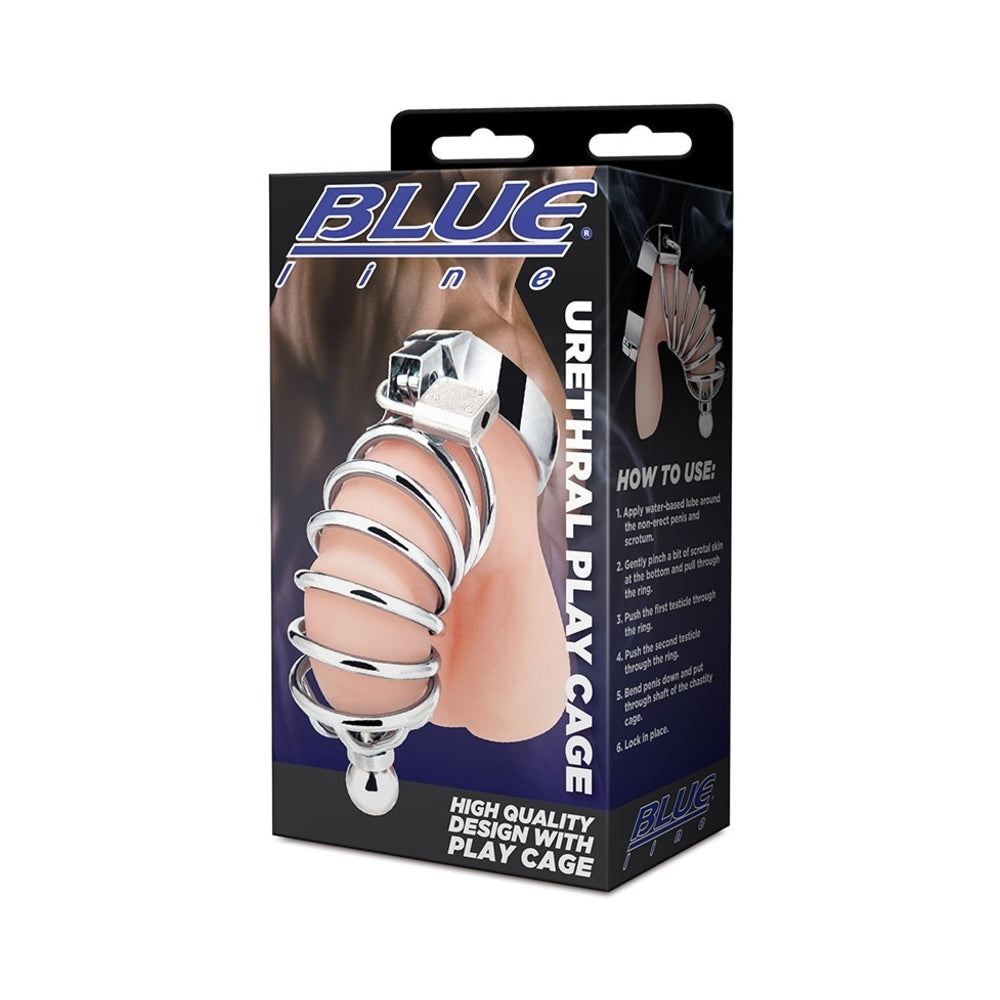 Blue Line C & B Gear Urethral Play Cage - Zateo Joy