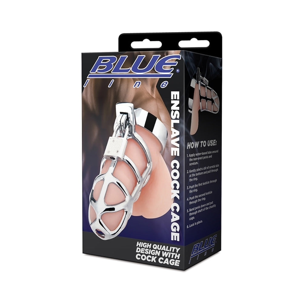 Blue Line C & B Gear Enslave Cock Cage - Zateo Joy