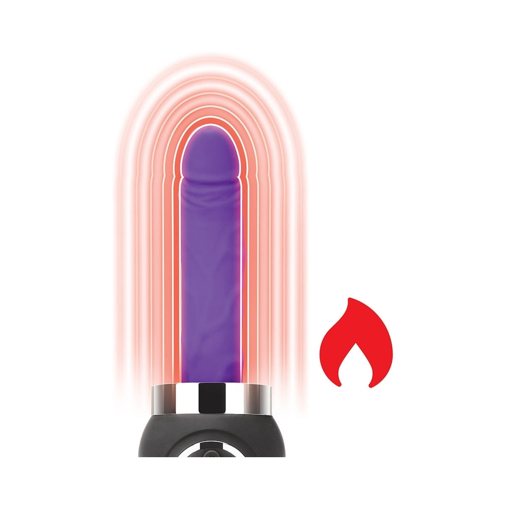 Lux Fetish Rechargeable Thrusting Compact Sex Machine with Remote Control - Zateo Joy