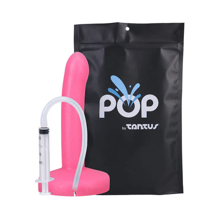 Tantus POP Slim Squirting Dildo Watermelon (Bag) - Zateo Joy