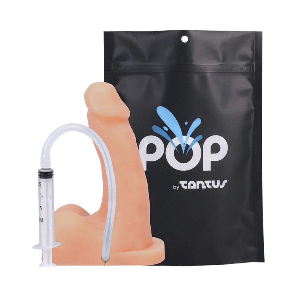 Tantus POP n' Play Squirting Packer Cream (Bag) - Zateo Joy