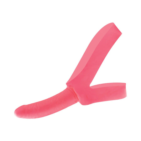 Lux Fetish The Original Facilitator Chin Strap-On Pink - Zateo Joy