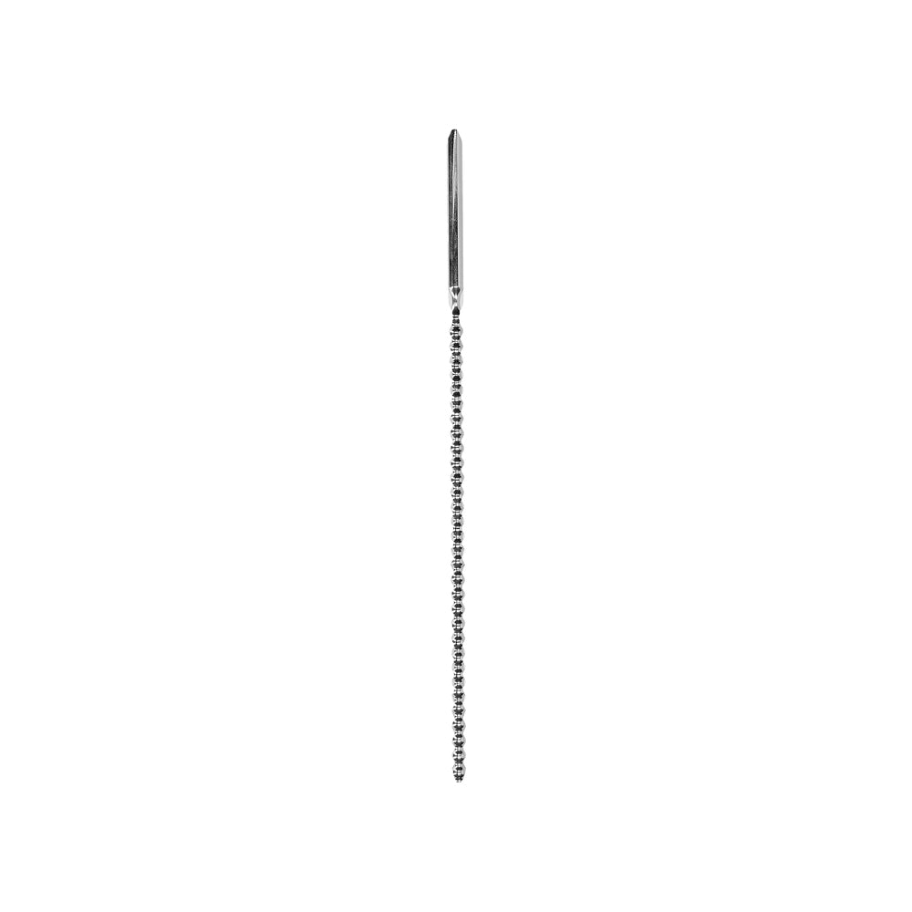 Ouch! Urethral Sounding Beaded Stainless Steel Dilator 6 mm - Zateo Joy