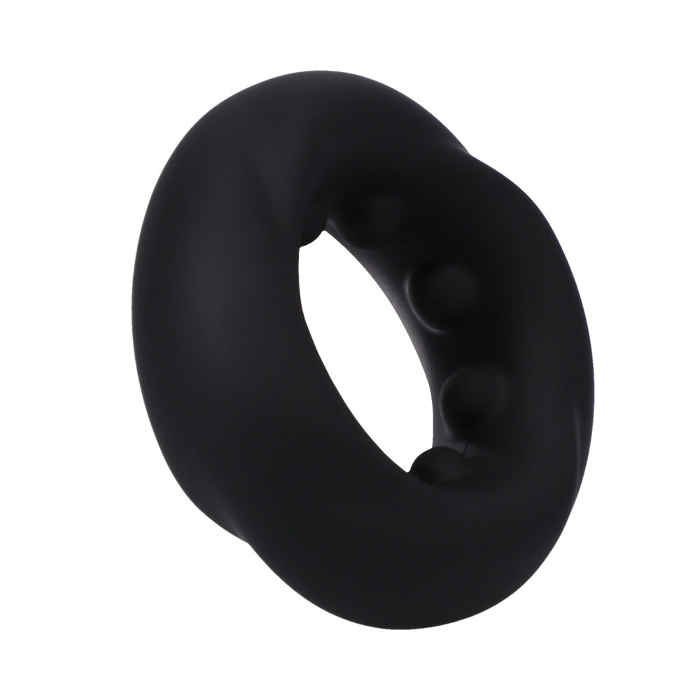 Rock Solid The Twist Silicone C-Ring Black - Zateo Joy