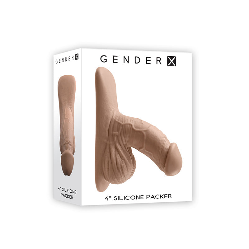 Gender X 4 in. Silicone Packer Medium - Zateo Joy
