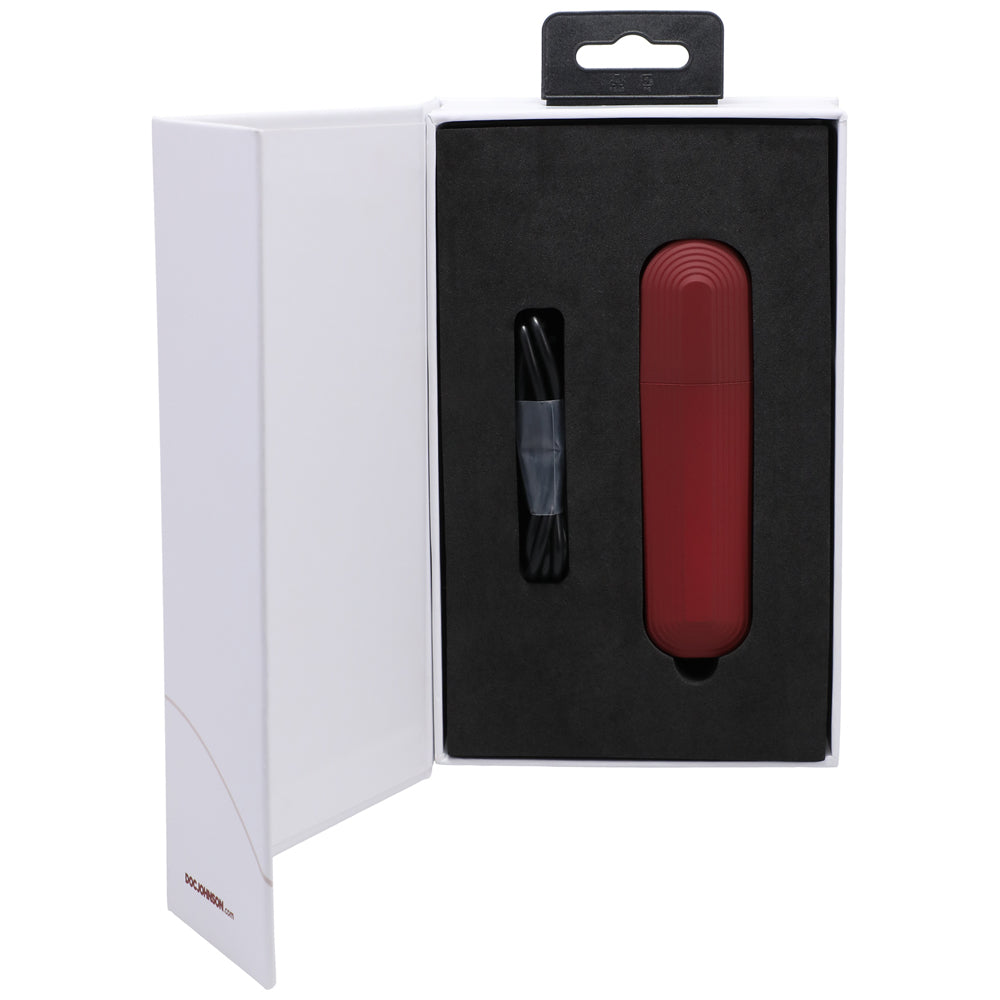 This Product Sucks Rechargeable Silicone Lipstick Sucking Clitoral Stimulator Red - Zateo Joy