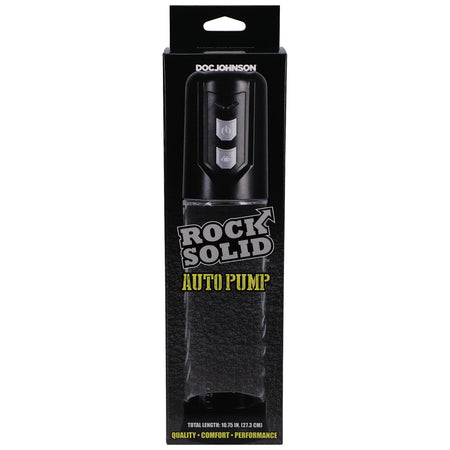 Rock Solid Auto Pump Black/Clear - Zateo Joy