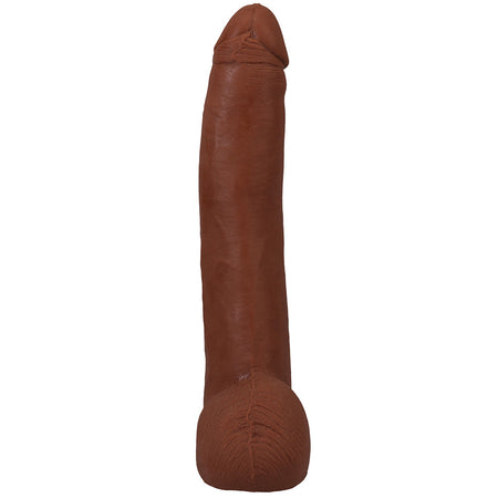 Signature Cocks Alex Jones ULTRASKYN 11 in. Dual Density Dildo with Removable Vac-U-Lock Suction Cup Tan - Zateo Joy