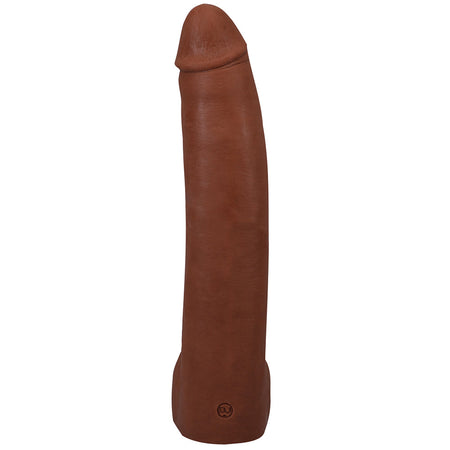 Signature Cocks Alex Jones ULTRASKYN 11 in. Dual Density Dildo with Removable Vac-U-Lock Suction Cup Tan - Zateo Joy