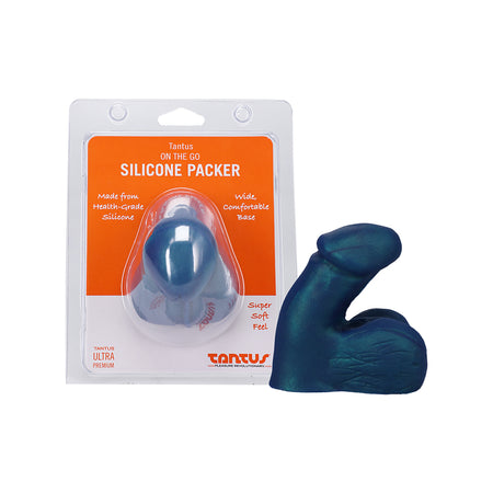 Tantus On The Go Silicone Packer Super Soft Malachite - Zateo Joy