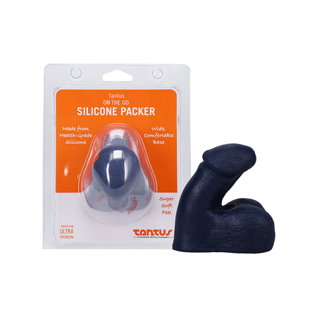 Tantus On The Go Silicone Packer Super Soft Sapphire - Zateo Joy