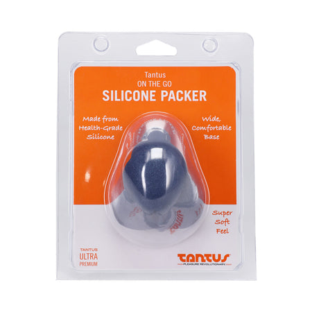 Tantus On The Go Silicone Packer Super Soft Sapphire - Zateo Joy