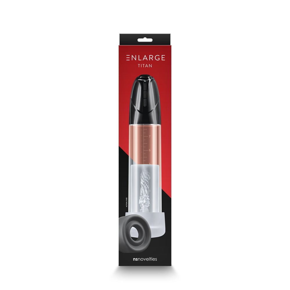 Enlarge Titan Penis Pump Black - Zateo Joy