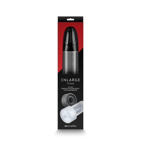 Enlarge Titan Penis Pump Black - Zateo Joy