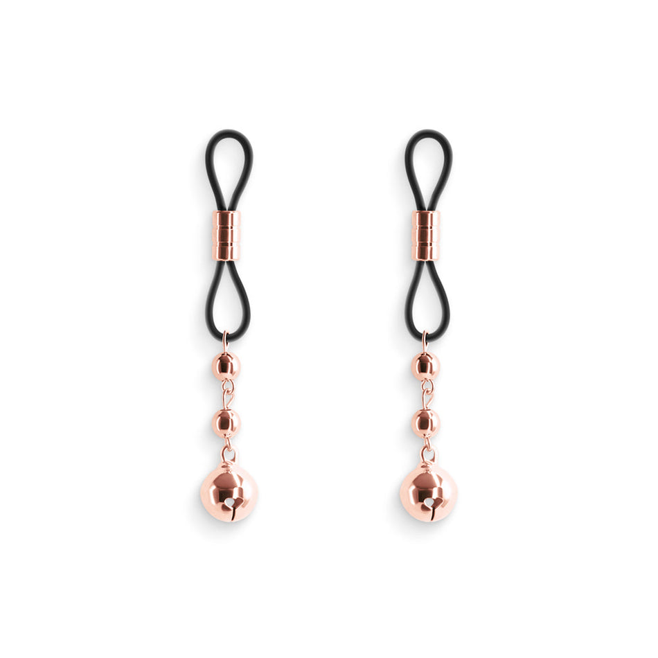 Bound Nipple Clamps D1 Rose Gold - Zateo Joy