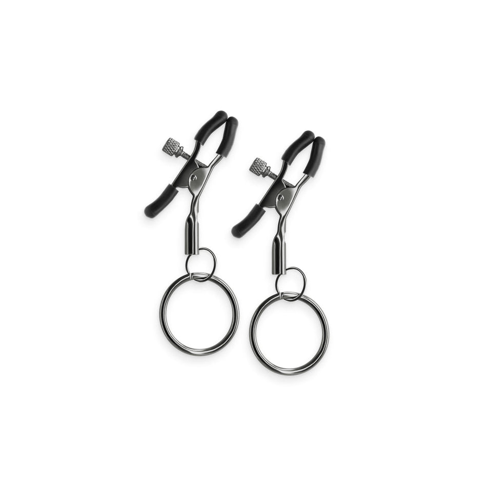 Bound Nipple Clamps C2 Gunmetal - Zateo Joy