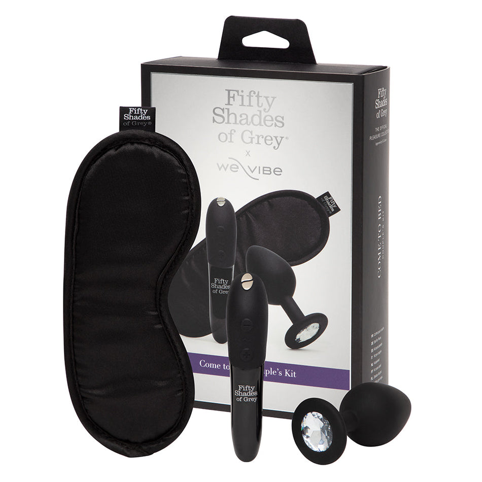 Fifty Shades of Grey We-Vibe Come to Bed Kit Black - Zateo Joy