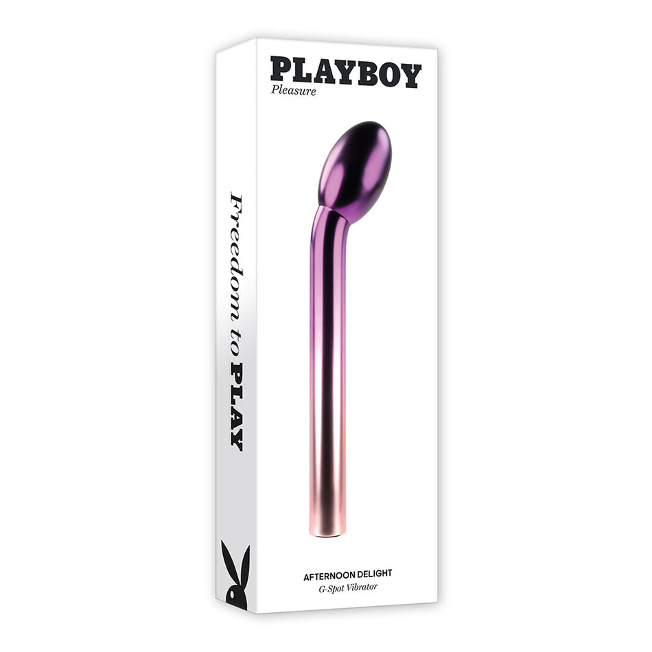 Playboy Afternoon Delight Rechargeable G-Spot Vibrator Ombre - Zateo Joy