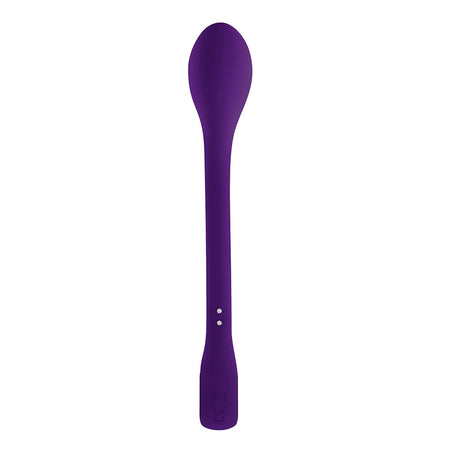 Playboy Spot On Rechargeable Posable Silicone G-Spot Vibrator Acai - Zateo Joy