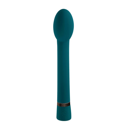 Playboy On The Spot Rechargeable Silicone G-Spot Vibrator Deep Teal - Zateo Joy