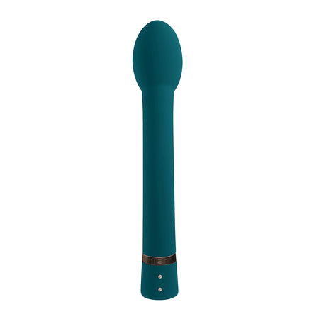 Playboy On The Spot Rechargeable Silicone G-Spot Vibrator Deep Teal - Zateo Joy