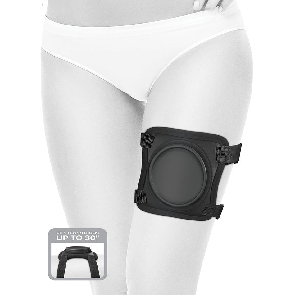 Body Dock Lap Strap Silicone Strap-On Thigh Harness - Zateo Joy