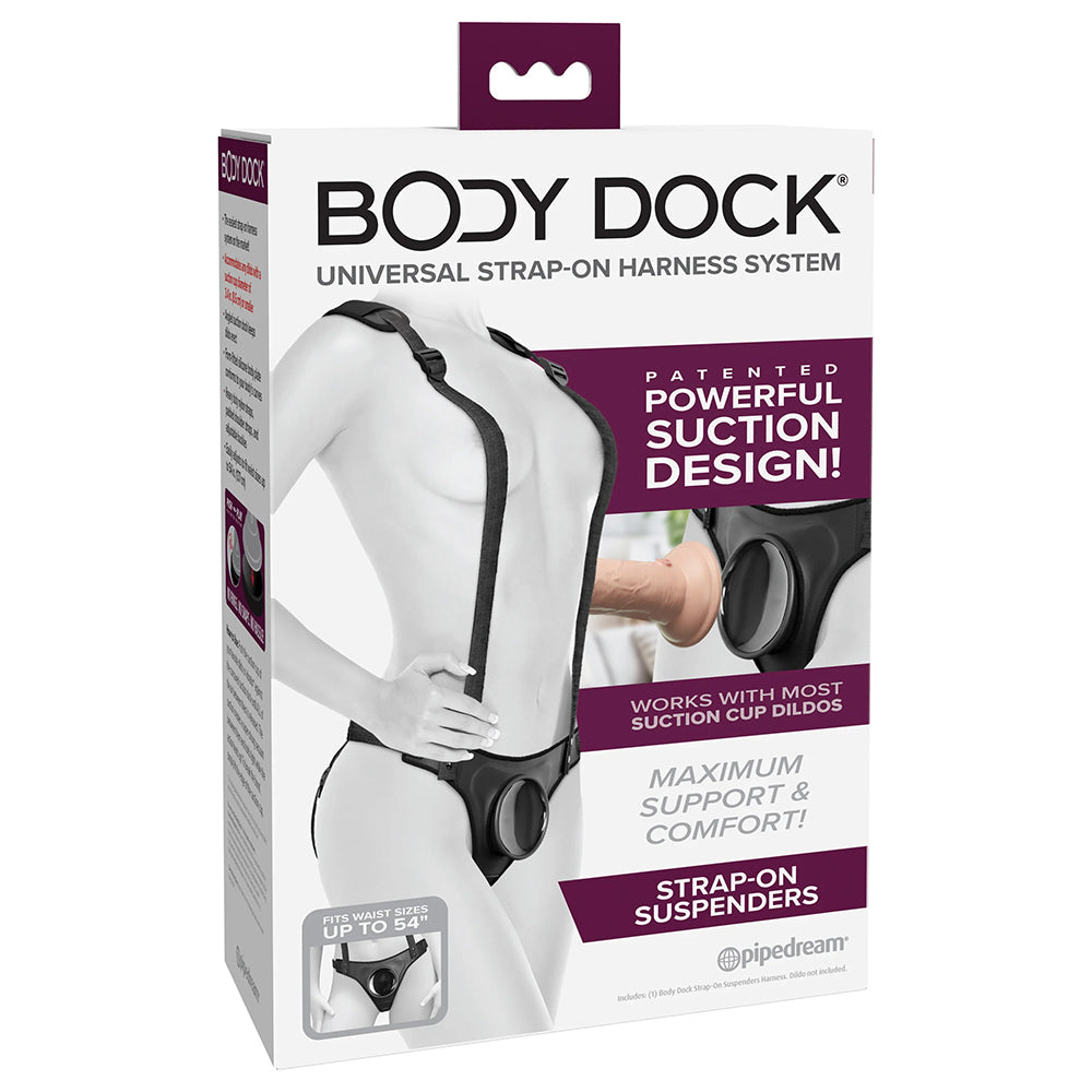 Body Dock Strap-On Suspenders Harness - Zateo Joy